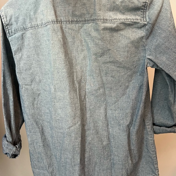 J. Crew Light Blue Casual Button Down Shirt - Picture 4 of 4